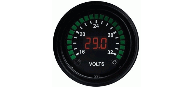 voltmeter, car voltmeter