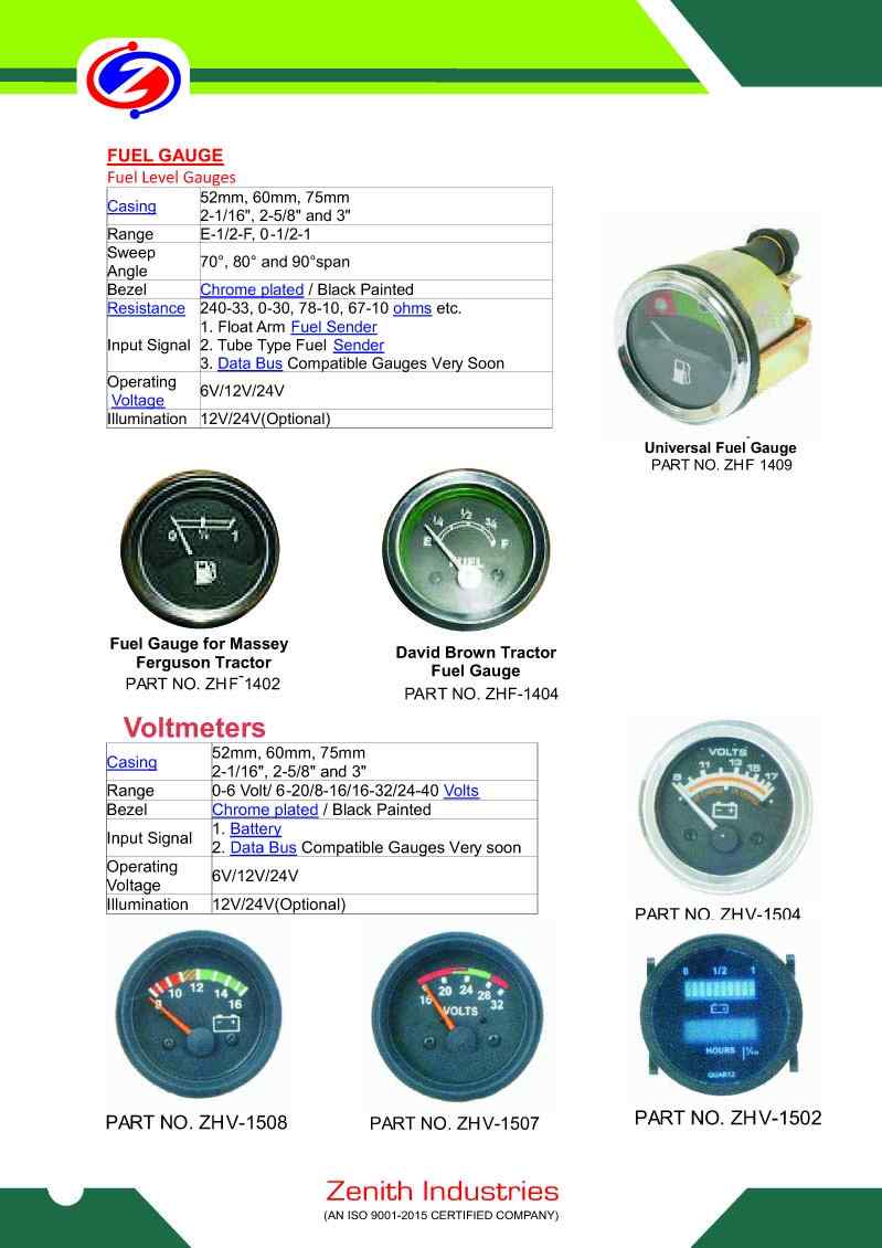 meter gauges manufacturer, rpm meter, hour meter, Glow plugs, tractor rpm meter